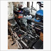 バイクメンテ暖気　3/20