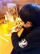 孫１号とご飯♪