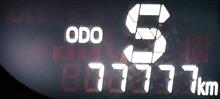 ＜達成感半端なし＞【幸せのゾロ番ゲット（77,777km）】撮ったどー！！