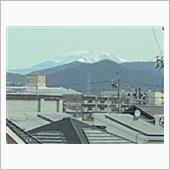 御嶽山が見えた。