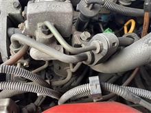 RX-7(FC3S)パワステ配管フルード漏れ