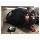 夏タイヤに戻し・洗車・・・