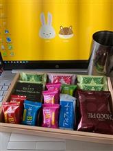 今日、午前のコーヒのお供は・・・(^_-)-☆！。