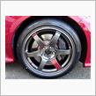 タナベの“GT FUNTORIDE SPRING”でローダウンしたら、“RAYS VOLK RACING TE37 SAGA SL”と“POTENZA S007A”を組み合わせてすっごくいい感じです!