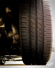 太めなリヤタイヤの軽自動車、三菱アイ