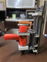 電動ドリルのボール盤化(製作中)