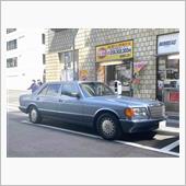 珍し古ベンツ420SEL