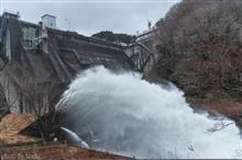 花貫ダム点検放流