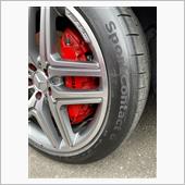 GLA45:　初　夏タイヤへ