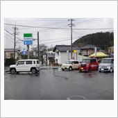 生憎の雨です