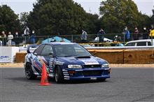 令和にGC8の競技車両が見られるのは良いね〜しかも2ドアクーペのワイドボディ!