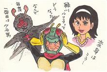 仮面ライダー展を見物しました