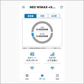 WiMAX ＋5G の通信速度