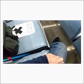 青でまとってみた。