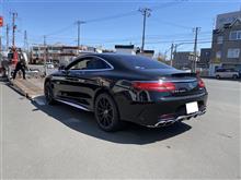 Ｓ６３ＡＭＧ ボディーコーティングへ！