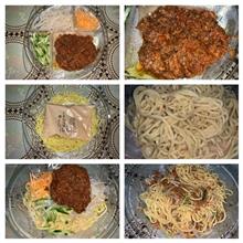 冷やしピリ辛坦々麺。