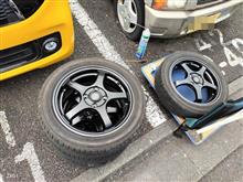 冬タイヤ終了
