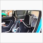 車検前の車内掃除････｡