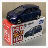 トミカの日産ノートです♪