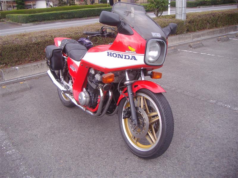 CB750Fボルドール2オイルクーラー・バックミラー修理｜fiatx1/9