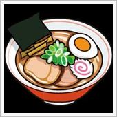 お昼は袋拉麺・・・