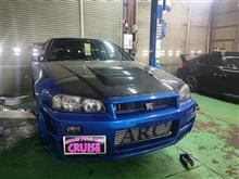 ＢＮＲ３４ ドライブシャフトがガガガ～