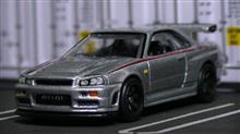 HotWheels：NISSAN SKYLINE GT-R (BNR34)