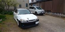 シビック(EK9)のショック換えました☆