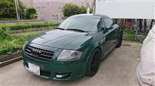 AUDI TT 8N型 フロントガラスに STEKプロテクションフィルム! AUDI TT 8N型 フロントガラスに STEKプロテクションフィルム!