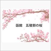函館五稜郭公園　さくら開花♪ ...