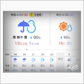 なんか寒いな〜と思ったら、