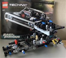 レゴテクニックのワイルドスピード・ ダッジチャージャー組立続き2♪