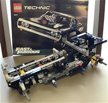 レゴテクニックのワイルドスピード・ ダッジチャージャー組立続き3♪