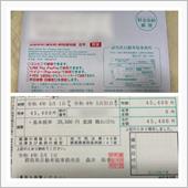 自動車税納税通知書。