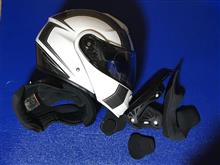 ヘルメット内装洗濯