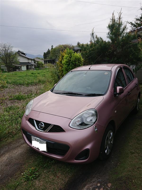 代車で乗ったK13マーチ 