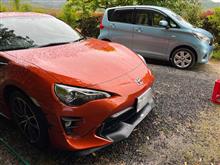 86とデイズ洗車