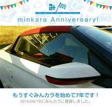 祝・みんカラ歴7年！記念に新発想パーツ注文
