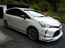プリα　購入後初車検　(^^)