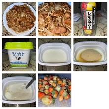 焼きそば＋こだわり酒場のレモンサワー＋ヨーグルト。
