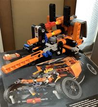 レゴテクニック2in1のホットロッド(組立開始1)です♪ レゴテクニック2in1のホットロッド(組立開始1)です♪