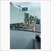 車両火災発生
