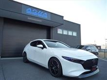 マツダ３　エンジンスターター取付