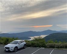 会社帰り（箱根・大観山_CX-3）