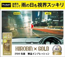 みんカラ：モニターキャンペーン【キイロビンゴールド】