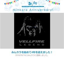 祝・みんカラ歴4年！