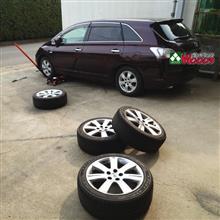 すみません・・・　今さらのタイヤ交換