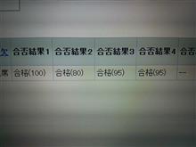 試験結果