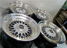 BBS-RS17インチから18インチ/ダブルリップリバレル/バレル研磨フルポリッシュフルパウダーコート