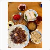 今日の夕飯🙂